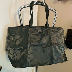 Tags Still Attached Coach Getaway Signature Nylon Large Packable Weekender